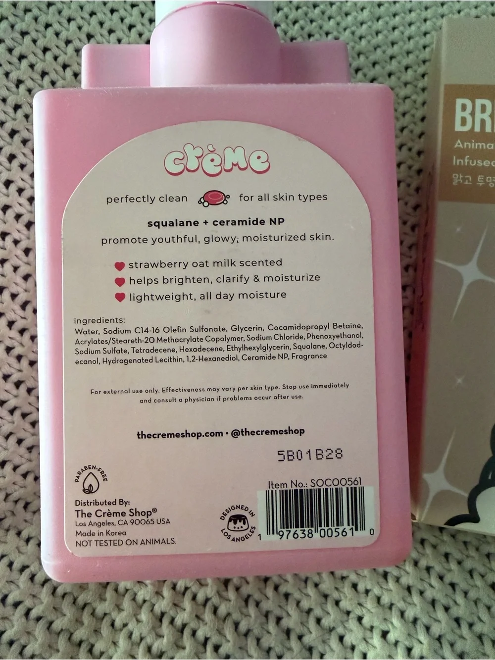 The Creme Shop pink strawberry